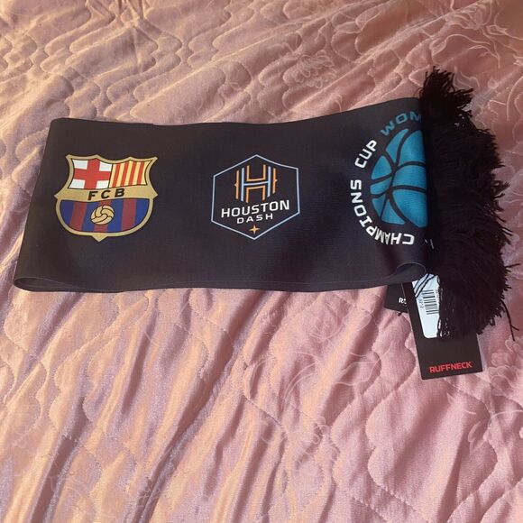 Ruffneck Women’s International Champions Cup 2021 Scarf - WICC Soccer FCB New - Picture 4 of 11